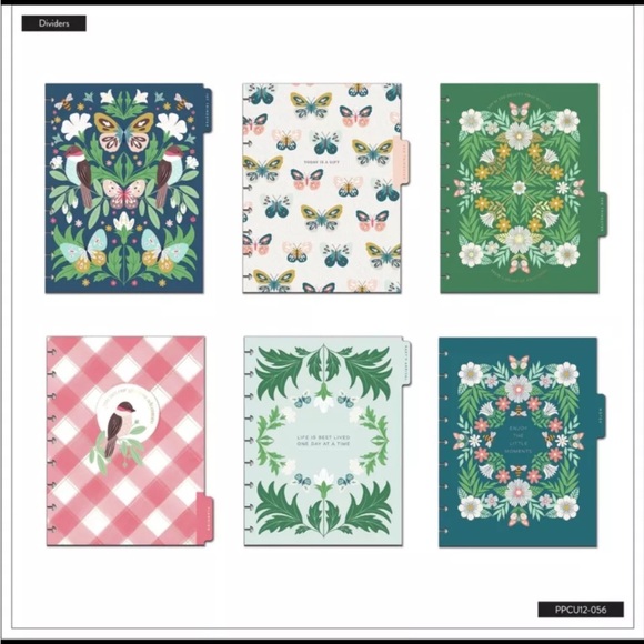 Undated Butterflies & Blooms Pregnancy Happy Planner Classic Pregnancy Layout 9 - Picture 2 of 6